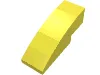 Brick Curved 3 x 1 No Studs / Bright Light Yellow