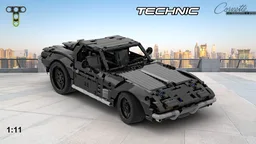 42127 Corvette Sting Ray 1963 - alternate build