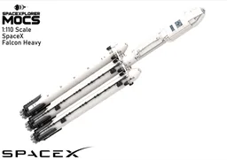 1:110 Scale SpaceX Falcon Heavy