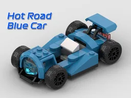 60285 Hot Road Blue Car