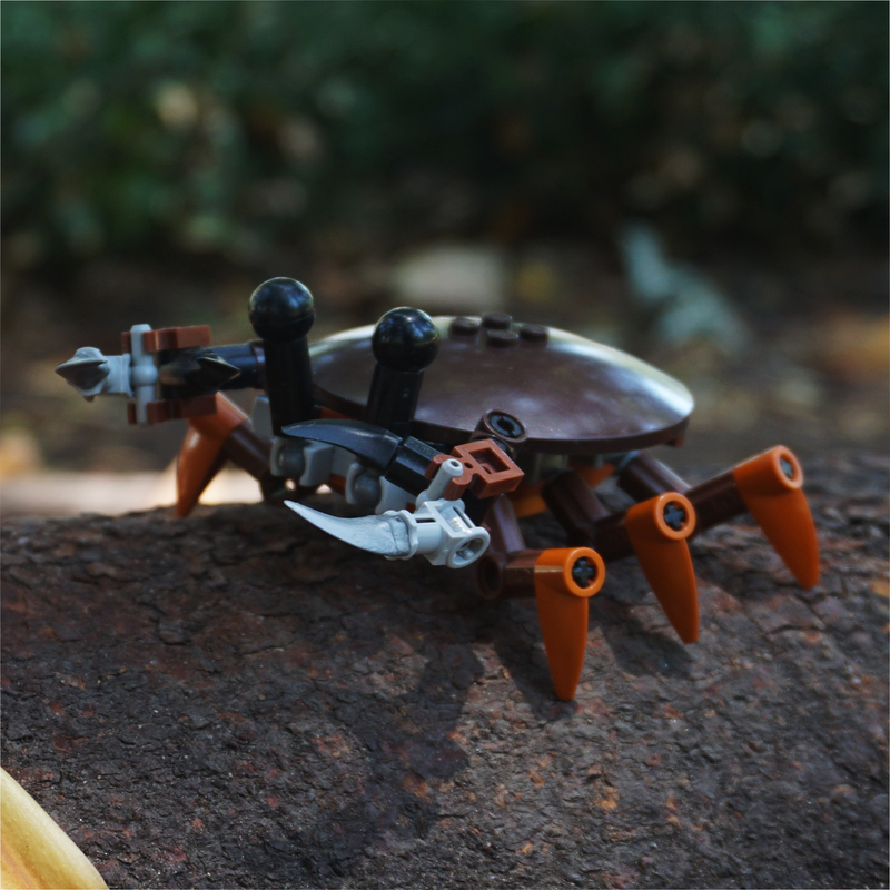 Lego Brick build Ussal Crab