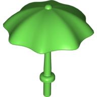 Lego Duplo Umbrella with Stop Ring / Bright Green