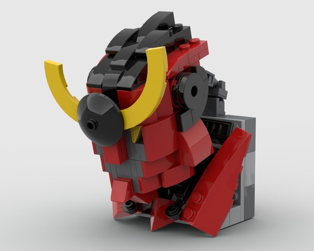 Lego Gurren Lagann Character Fridge Magnet