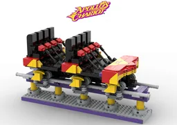 ROLLERCOASTER - APOLLO'S CHARIOT - Busch Gardens Williamsburg