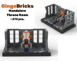 75310 Mandalore Throne Room Diorama