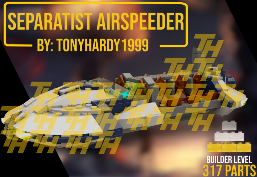 Lego Separatists Airspeeder (2024)