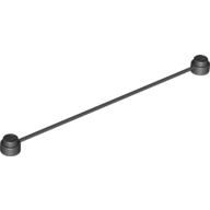 Lego String with End Studs 11L Overall / Black