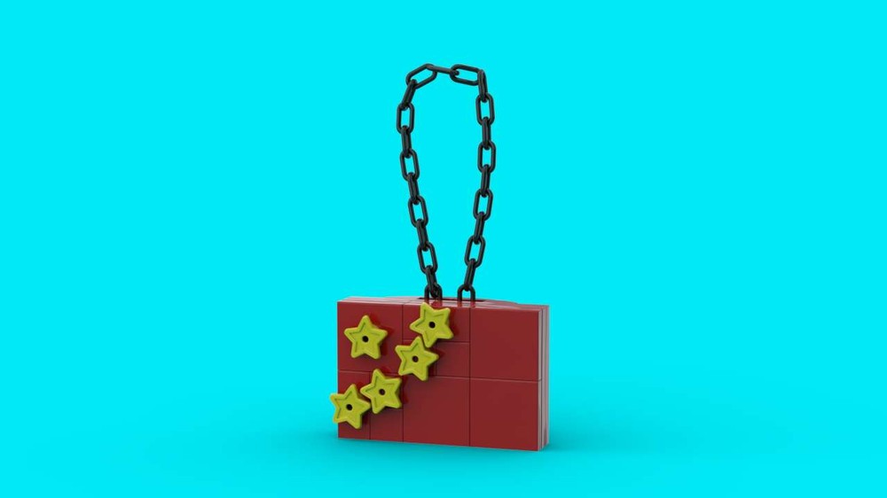Lego China Flag