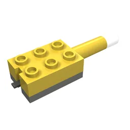 Sensor, Temperature, Short Cable / Yellow