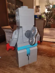 Up-Scaled Clockwork Robot