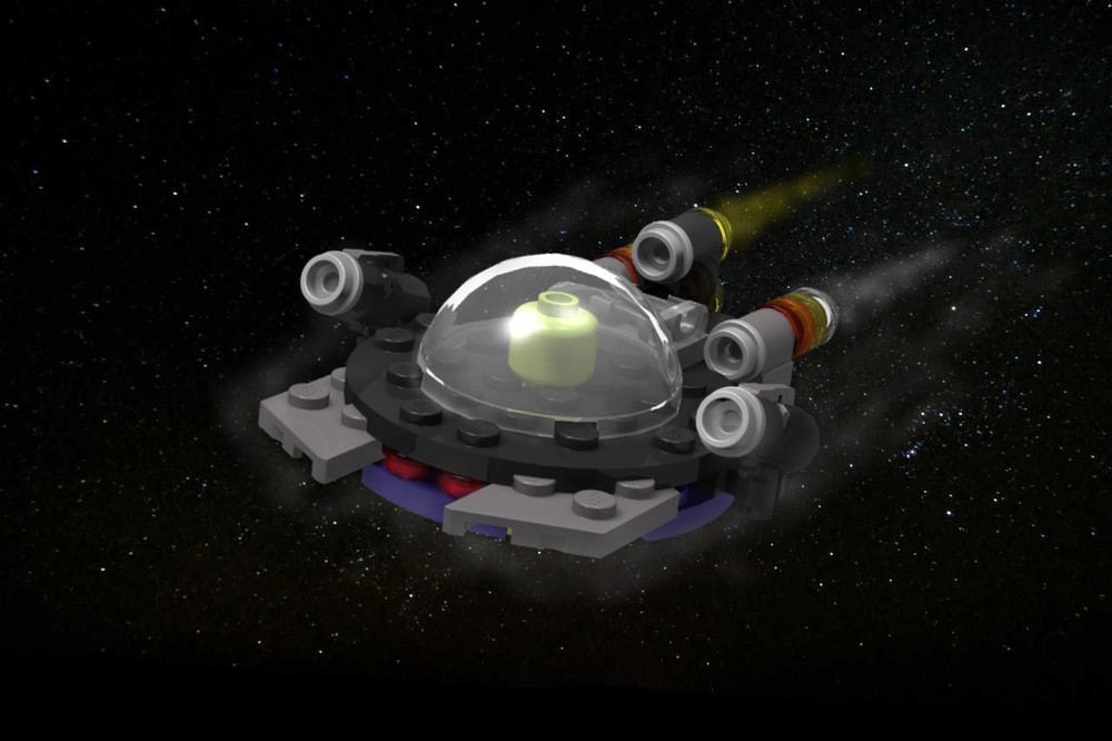 Lego 40330 B Model SpaceShip