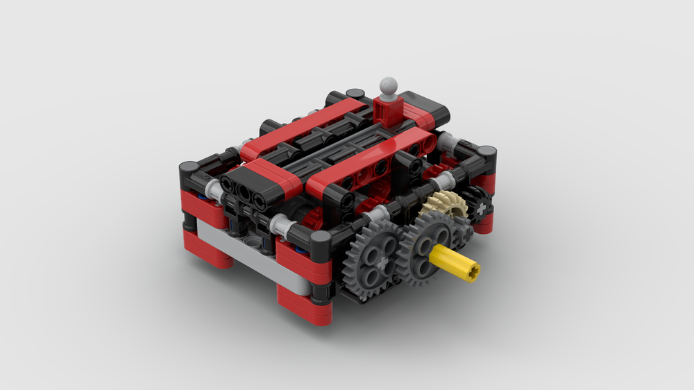 Lego 8-Speed manual gearbox
