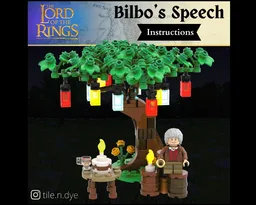 Bilbo's Speech - LEGO LORD OF THE RINGS MOC