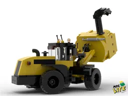 Case loader snowblower