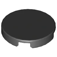 Tile Round 2 x 2 with Bottom Cross