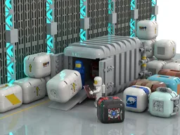 Space Shipping Container