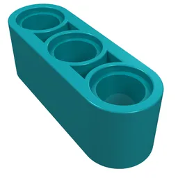 Technic Beam 1 x 3 Thick / Dark Turquoise