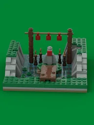 Legends of Zelda Kakariko Village Goddess statue
