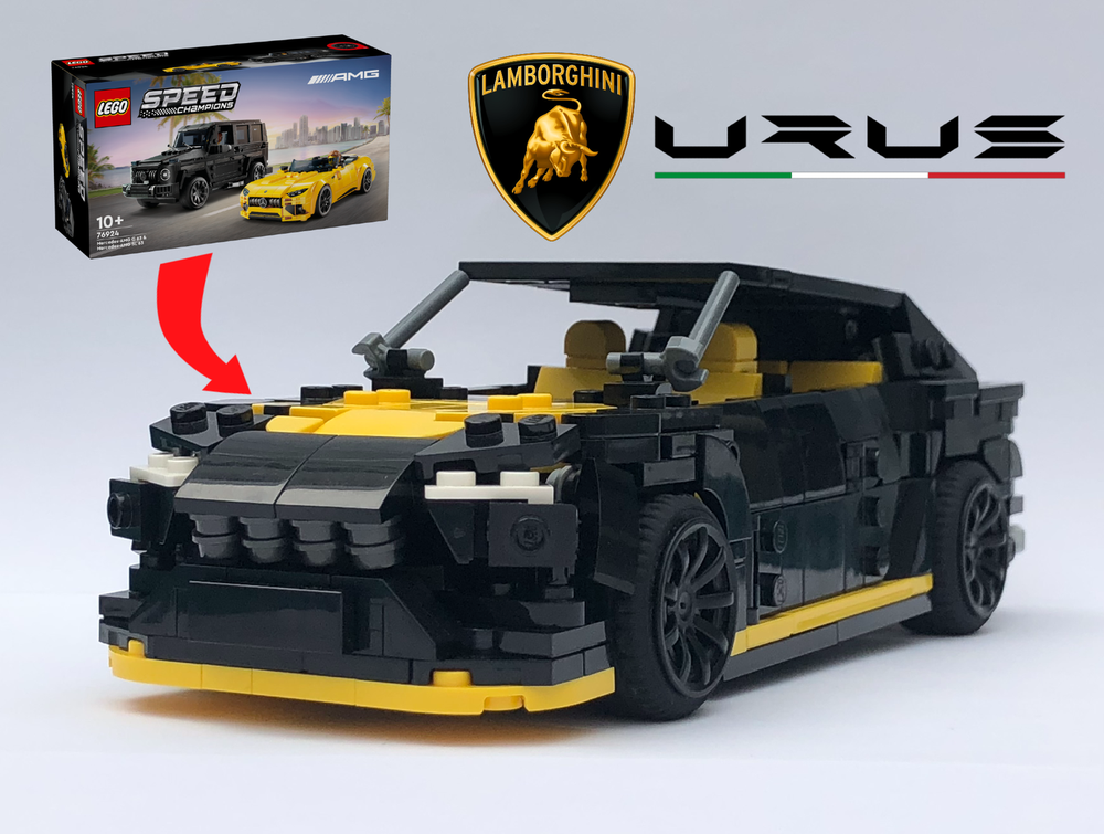 Lego 76924 Lamborghini Urus Performante (Opening Doors + Foldable Rear Seat!)
