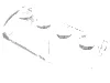 Treasure Chest Lid [Thick Hinge] / Trans-Clear