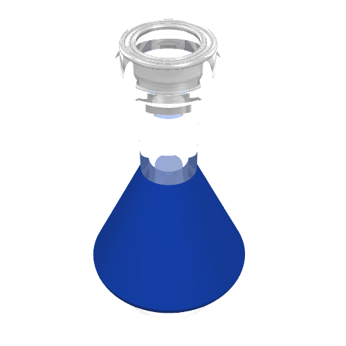 Lego Equipment Bottle / Erlenmeyer Flask [Plain]