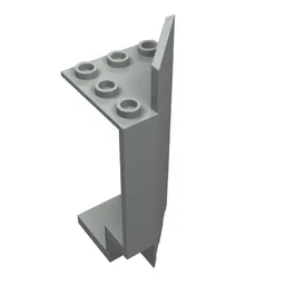 Panel 3 x 3 x 6 Corner Wall / Light Gray