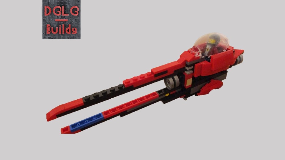 Lego 76895 MOD Geonosian Starfighter