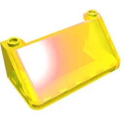 Windscreen 3 x 6 x 2 / Trans-Yellow