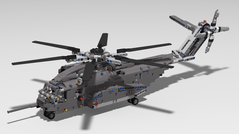 Lego 42113 C Model - Sikorsky CH-53K King Stallion (Manual)
