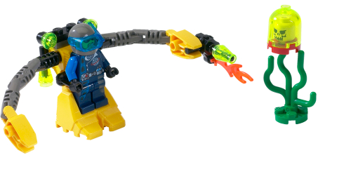 Lego Alpha Team Robot Diver