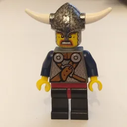 Viking Warrior - Armour, Belts, Dark Blue Arms, Black Legs