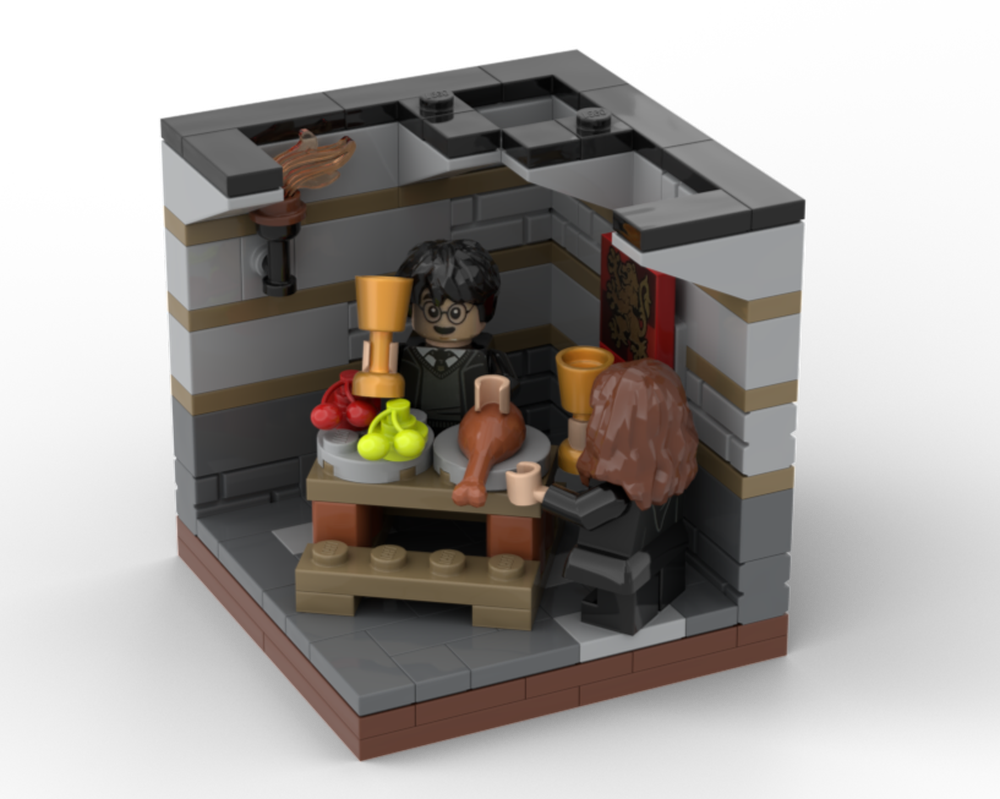 Lego Harry and Hermione's dinner