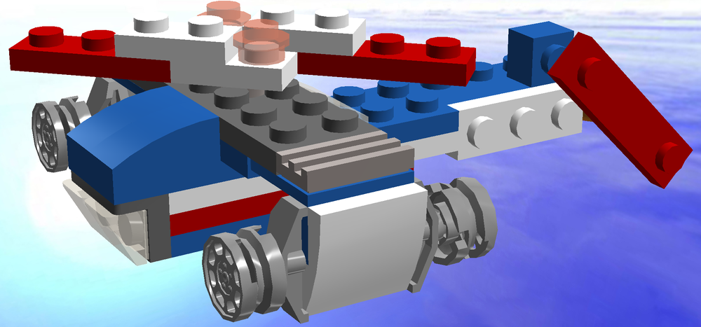 Lego 31027 alternate Fire Helicopter