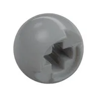 Technic Ball Joint with Through Axle Hole / Light Bluish Gray