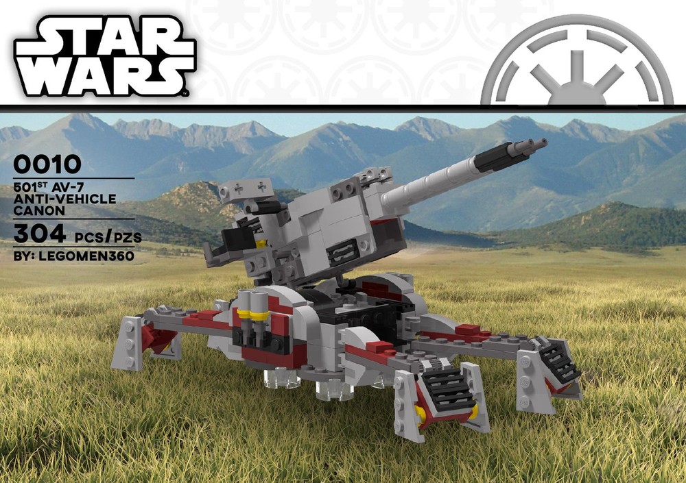 Lego AV-7 Anti-Vehicle Canon