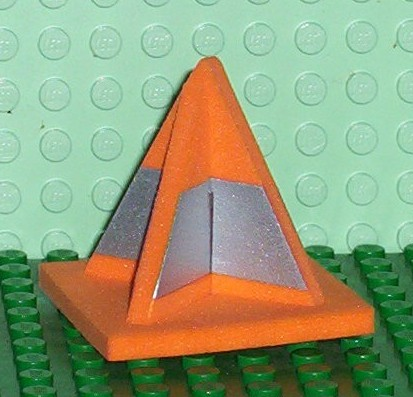 Lego Foam Racers, Warning Cone