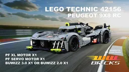 [RC] LEGO Technic 42156 PEUGEOT 9X8+BuWizz 3.0/2.0