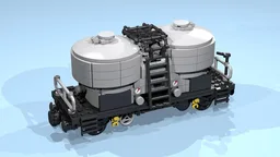 4-Wheel Cement Wagon UCS (8 studs wide)