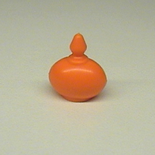 Lego Belville / Scala, Equipment, Bottle Perfume with Oval Base / Orange