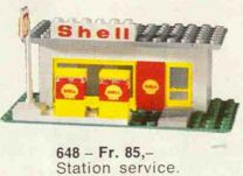 Lego Shell Service Station