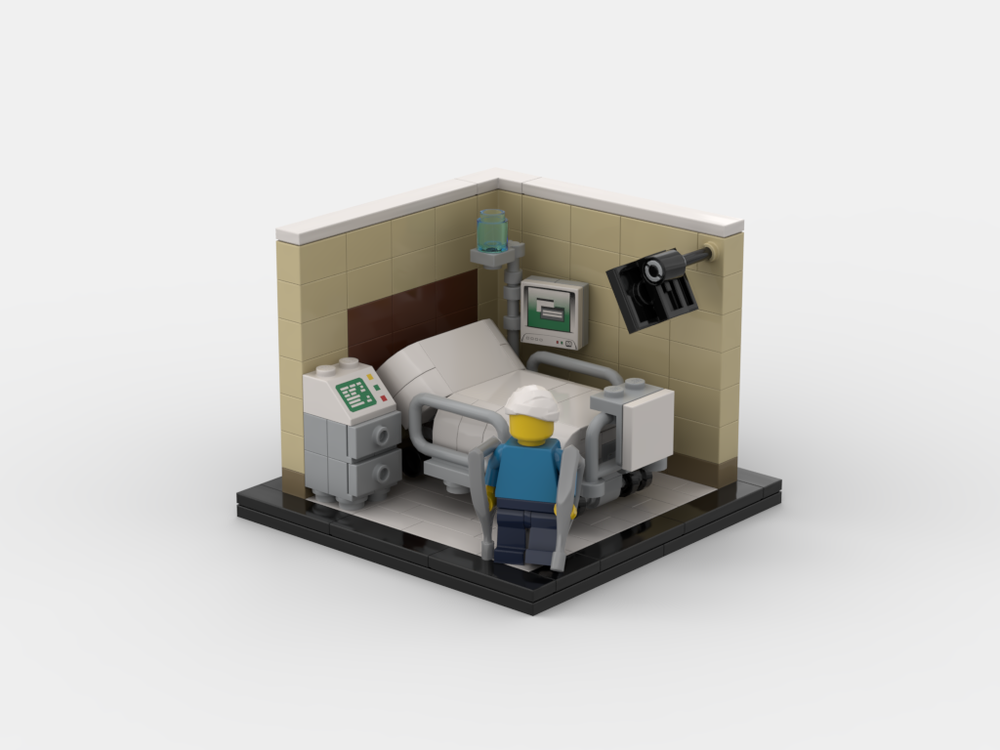 Lego Display Base for Clumsy Guy
