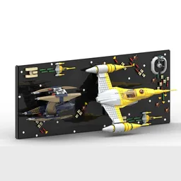 75041 and 75092 Battle Wall Display