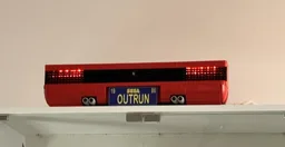 1:4 Testarossa Rear End Display