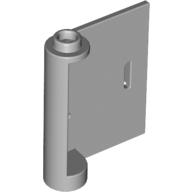 Lego Door 1 x 3 x 3 Right - Open Between Top and Bottom Hinge / Light Bluish Gray