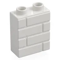 Duplo Brick 1 x 2 x 2 Brick Effect