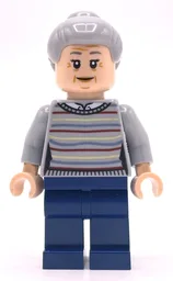 Aunt May, Light Bluish Gray Sweater