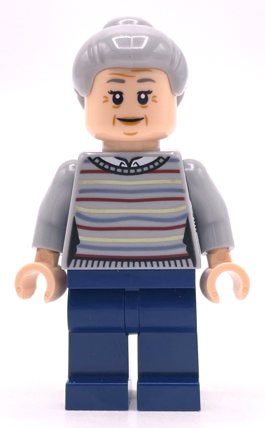 Lego Aunt May, Light Bluish Gray Sweater