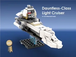 Dauntless-Class Light Cruiser, Unofficial Fan-Design and 31134 Alternate Build