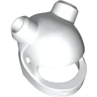 Helmet, Standard, 2 Horn Holes / White