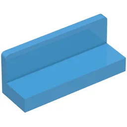Panel 1 x 3 x 1 / Dark Azure